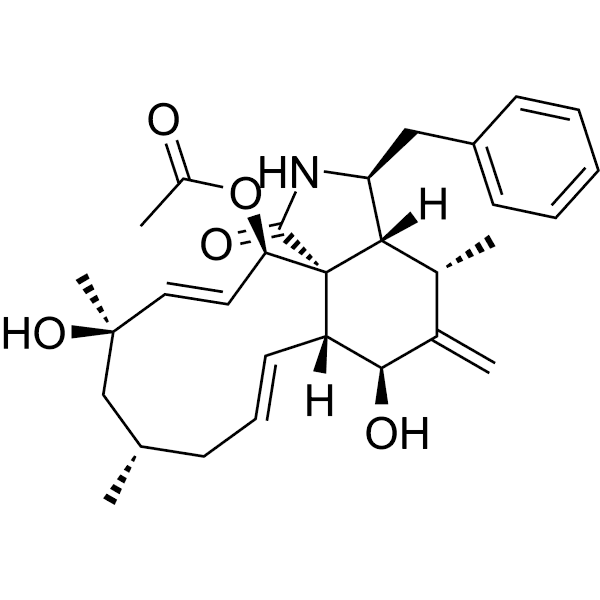 Cytochalasin H Structure