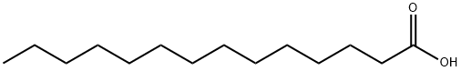 Myristic acid Structure