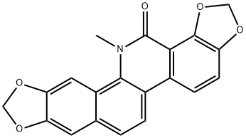 Oxysanguinarine Structure