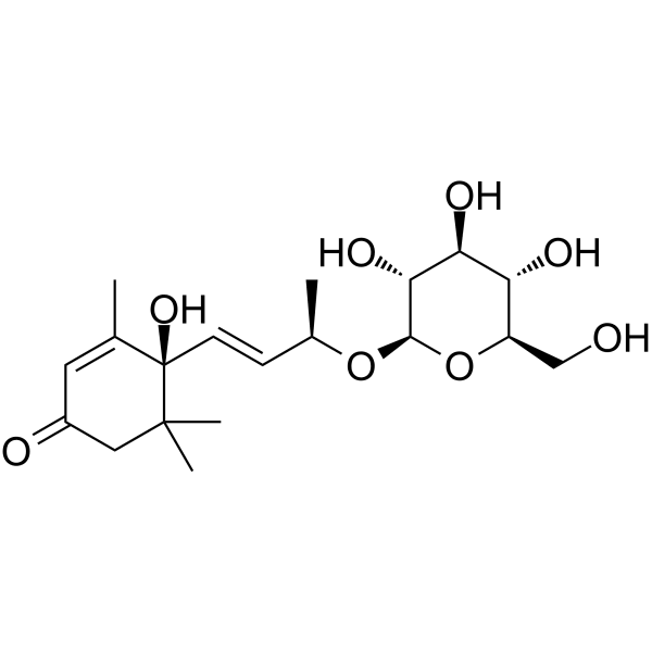 Roseoside Structure