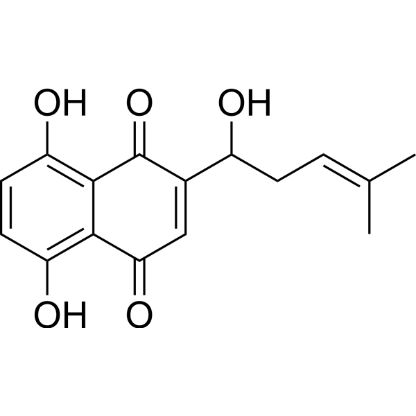 Alkannin Structure