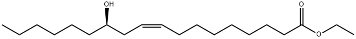 Ethyl ricinoleate Structure