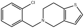 Ticlopidine Structure