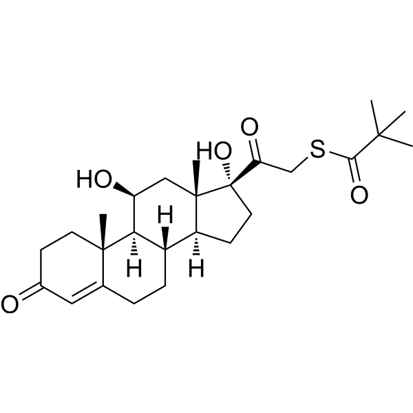 Tixocortol pivalate Structure