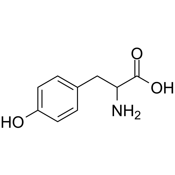 DL-Tyrosine Structure