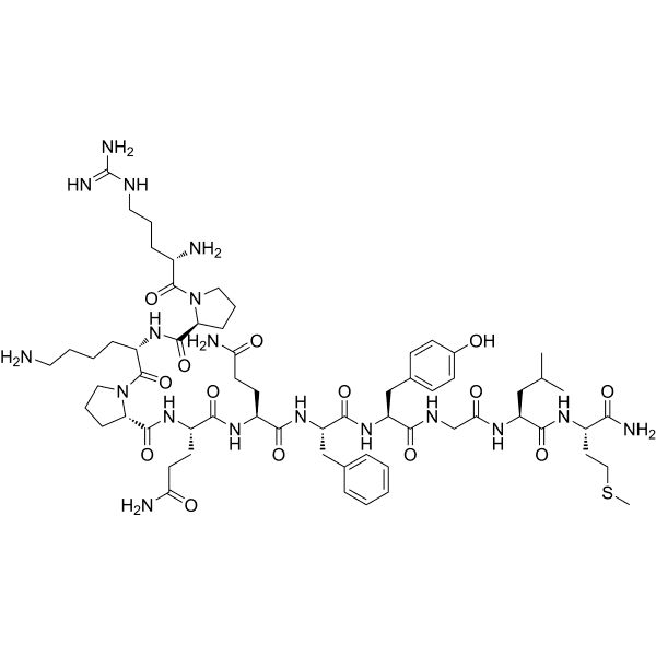 [Tyr8]-Substance P Structure