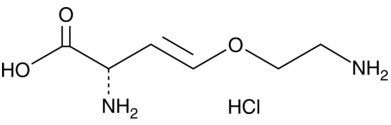 Aminoethoxyvinyl glycine hydrochloride Structure