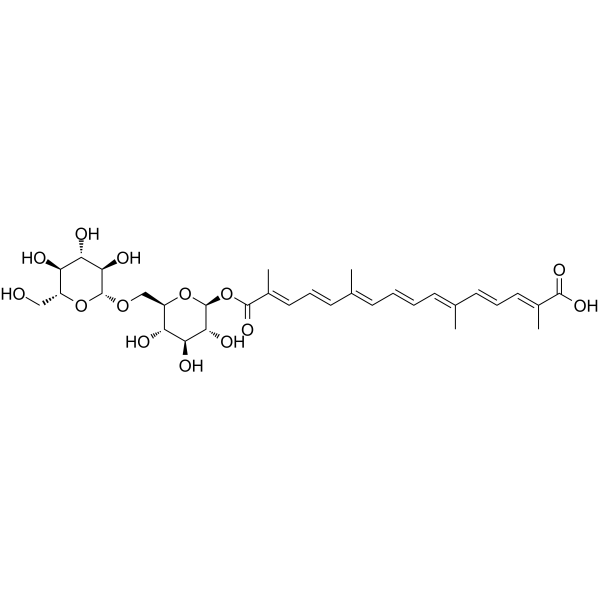 Crocin III Structure