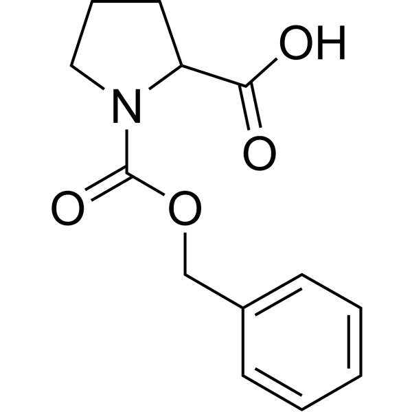 Z-DL-Pro-OH Structure