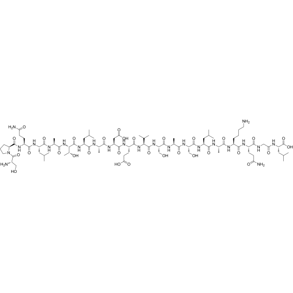 Microtubule-Associated Protein (142-161) (human) Structure