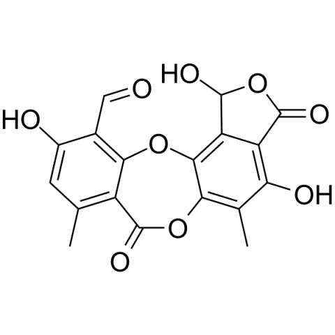 Norstictic acid  Structure