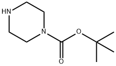 N-Boc-piperazine Structure