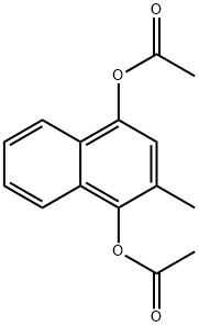 Menadiol Diacetate Structure