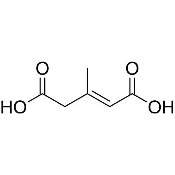 3-Methylglutaconic acid Structure