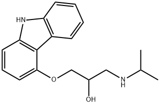 Carazolol Structure