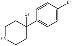 4-(4'-Bromophenyl)-4-hydroxypiperidine Structure