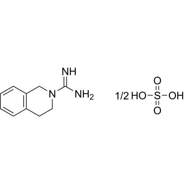 Debrisoquin hemisulfate Structure