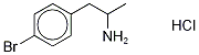 4-Bromoamphetamine hydrochloride Structure