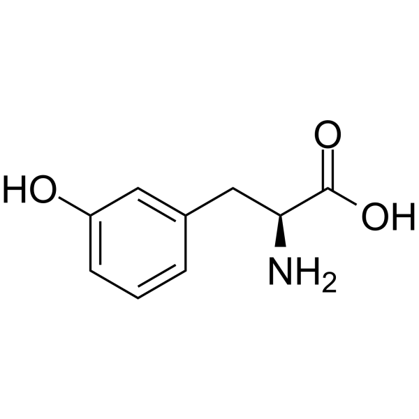 L-m-Tyrosine  Structure