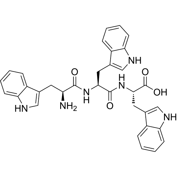 H-Trp-Trp-Trp-OH Structure