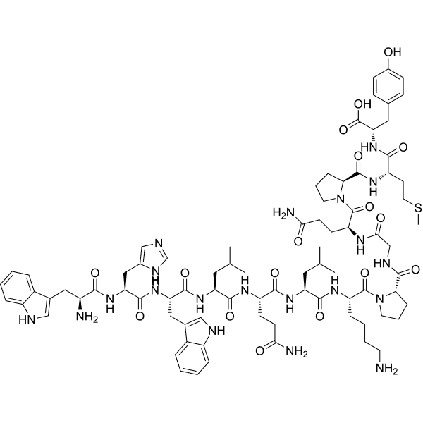 α-Factor Mating Pheromone, yeast Structure
