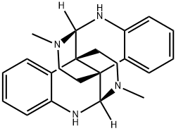 Calycanthine Structure