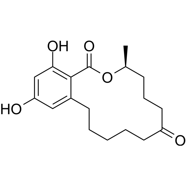 Zearalanone Structure