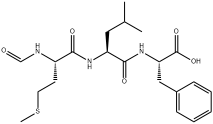N-Formyl-Met-Leu-Phe Structure