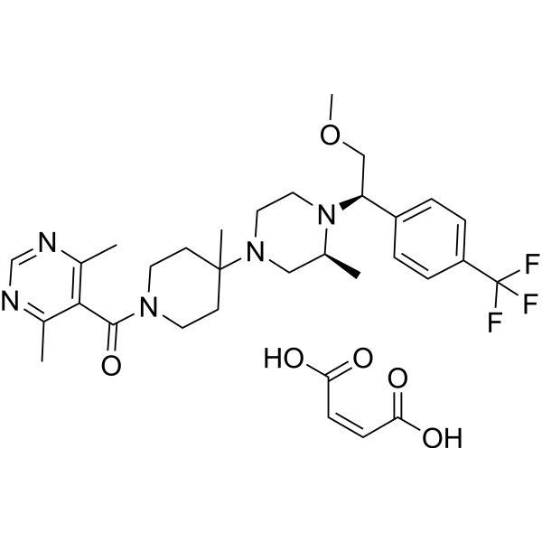 Vicriviroc maleate Structure