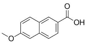6-Methoxy-2-naphthoic acid Structure