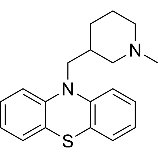 Mepazine Structure