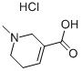 Arecaidine hydrochloride Structure