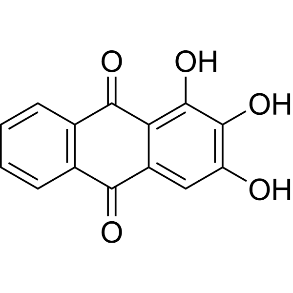 Anthragallol Structure
