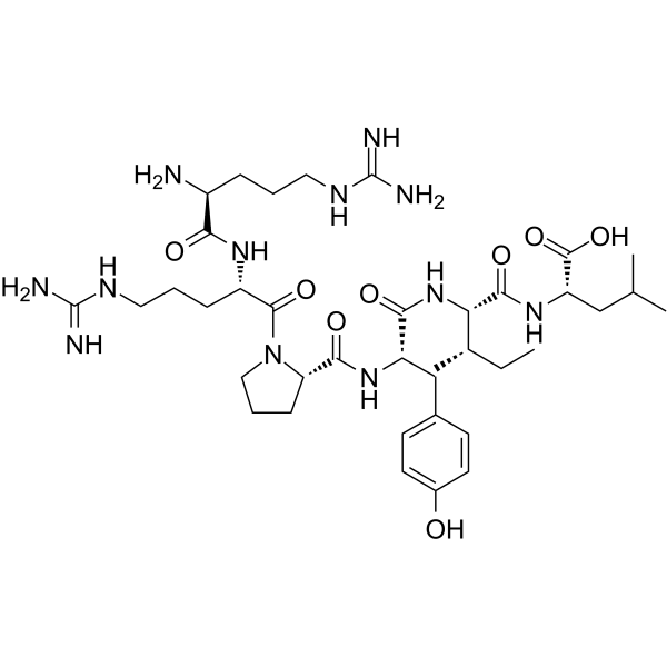 Neurotensin(8-13) Structure