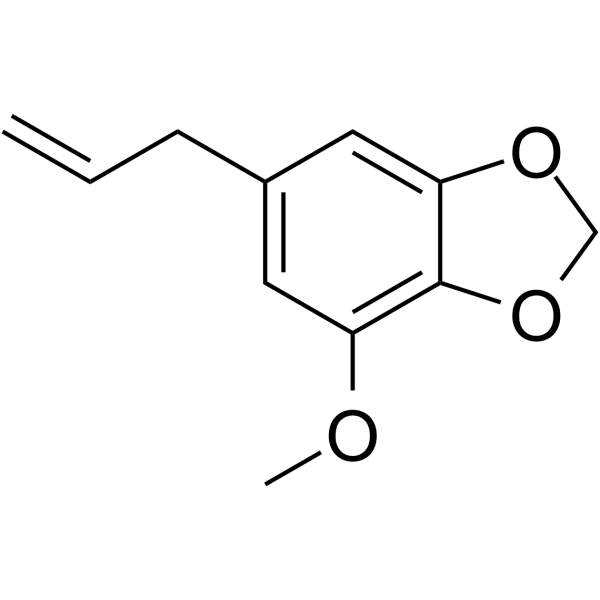 Myristicin Structure