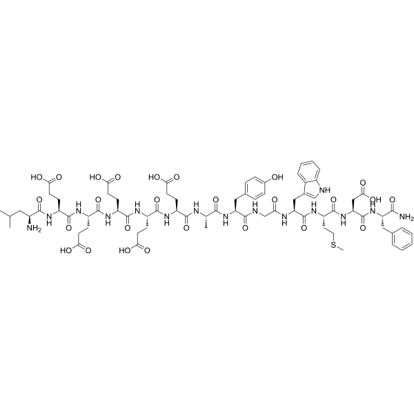 Minigastrin Structure