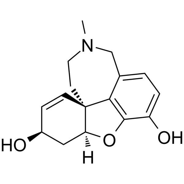 O-Desmethyl galanthamine Structure