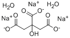 Sodium citrate (dihydrate) Structure