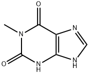 1-Methylxanthine Structure