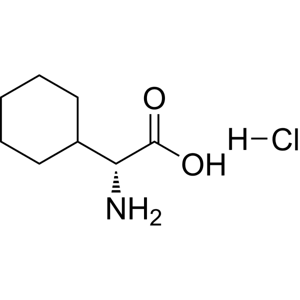 H-D-Chg-OH.HCl Structure