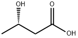 (S)-3-Hydroxybutanoic acid Structure