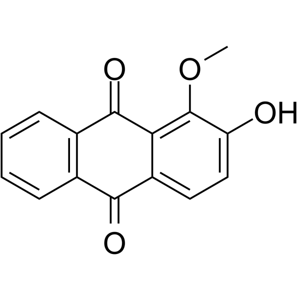 Alizarin 1-methyl ether Structure