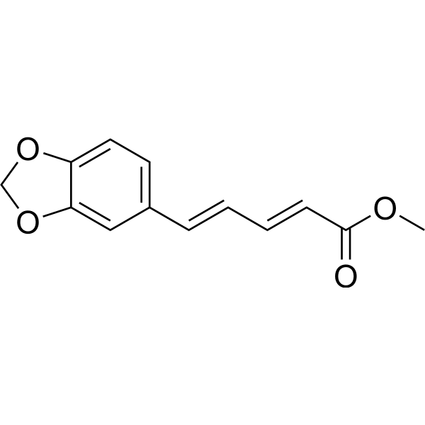 Methyl piperate Structure