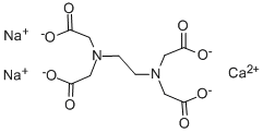 edetate calcium disodium Structure