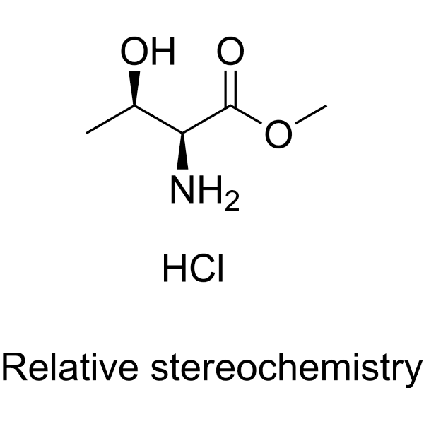 DL-Threonine methyl ester hydrochloride Structure