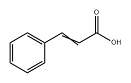 Cinnamic acid  Structure