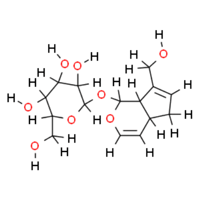 Aucubin Impurity 4 (Bartsiosid)  Structure