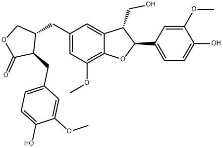 Lappaol A Structure