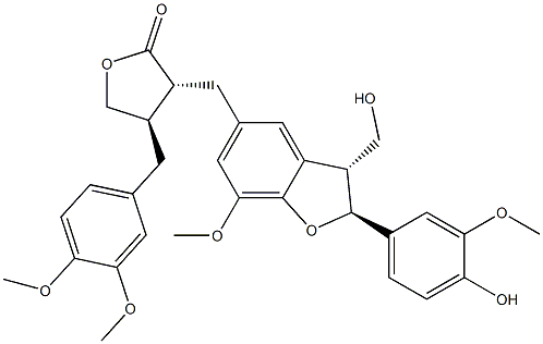 Lappaol B Structure