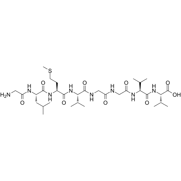 β-Amyloid (33-40) Structure